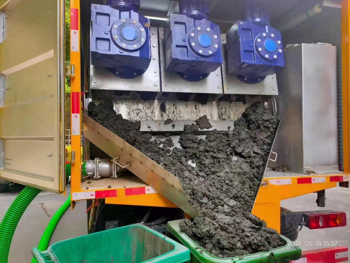 新疆化粪池清掏城市维护站-泥浆净化干湿分离处理